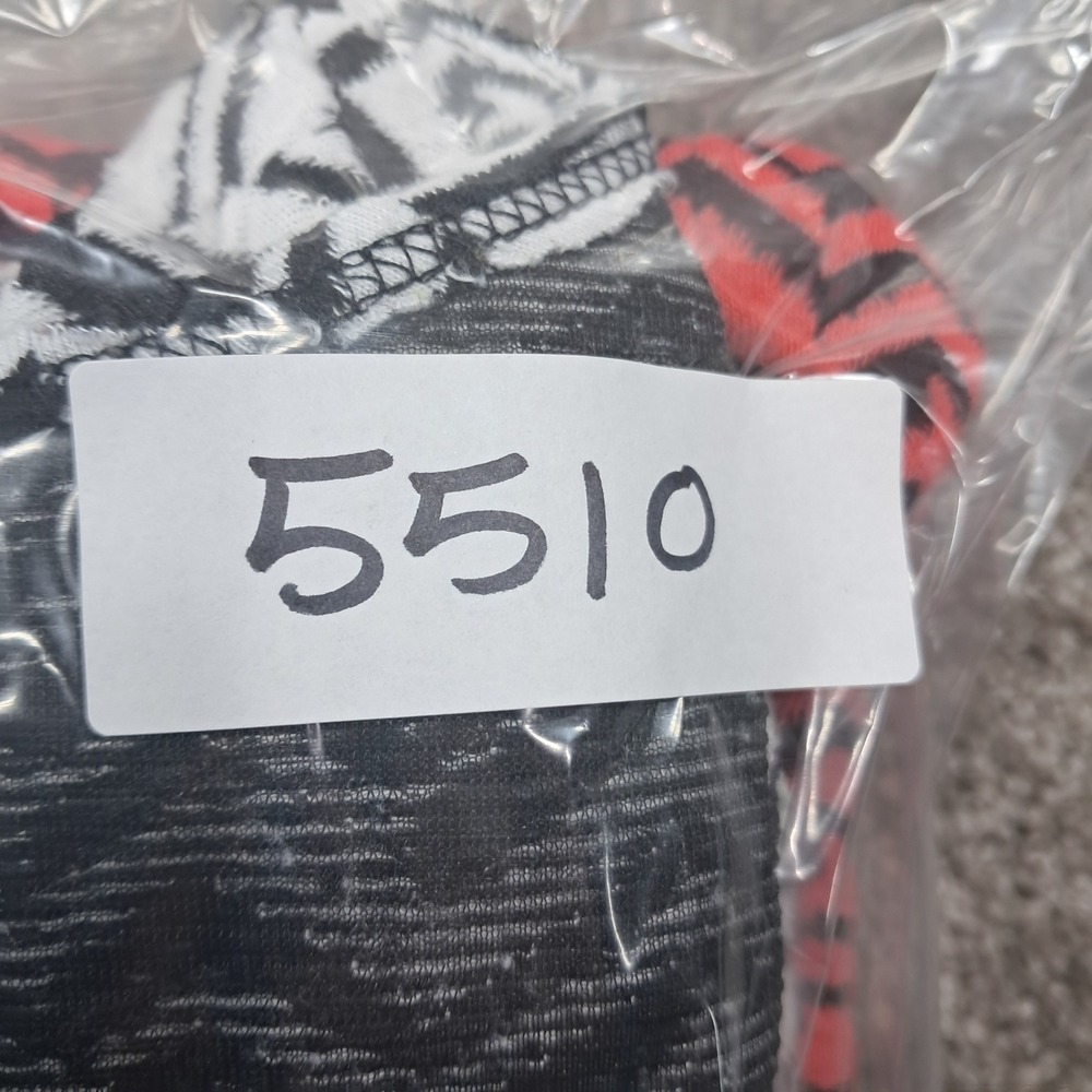 Allison Brittney Womens Chevron Fit and Flare Skater Dress 2 Pack Black Coral XL - Picture 13 of 13